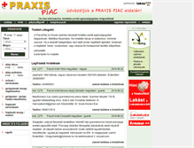 Tablet Screenshot of praxispiac.hu